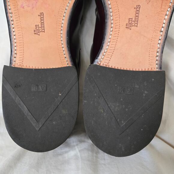 Allen Edmonds Men's Size 14 AA Grayson Tassel Loafers Cordovan Burgundy - Picture 8 of 10